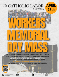 Workers Memorial Day Mass