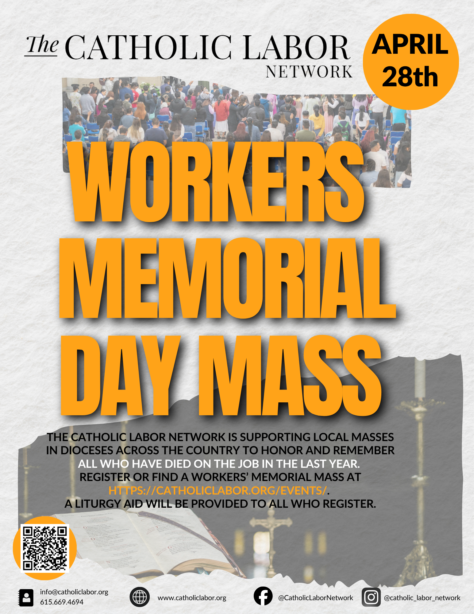 Workers Memorial Day Mass